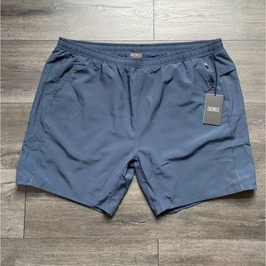 Caliville Mens Navy Blue Stretch Lined Performance Athletic Shorts Size XXL NWT